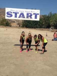 Dr. U's staff at Mud Run