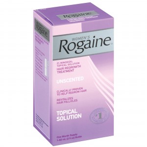 Females using Rogaine for Hair Loss 